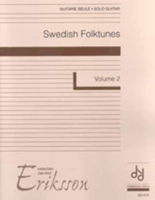 Swedish Folktunes Volume 2, for guitar