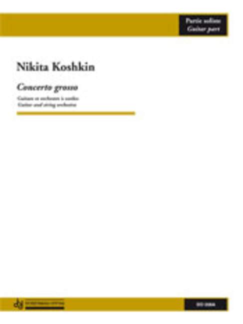 Concerto, for guitar and orchestra, Full score