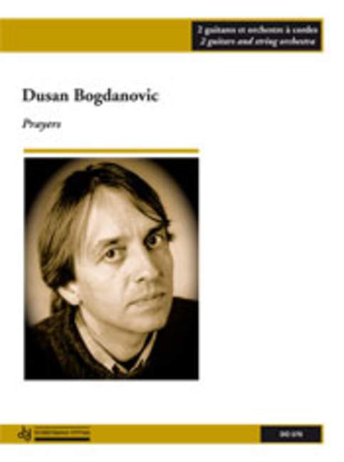 Prayers, for 2 guitars and string orchestra, Score and parts