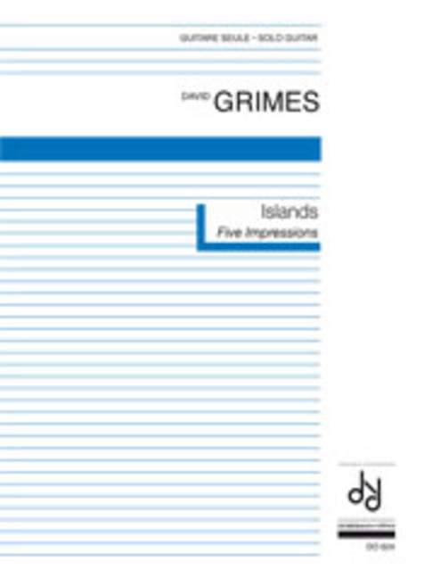 Islands, Five impressions, for guitar