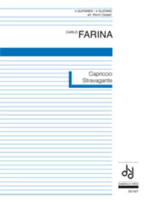 Capriccio Stravagante, for 4 guitars, Score and parts