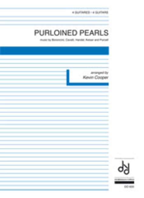 Purloined Pearls, for 4 guitars, Score and parts