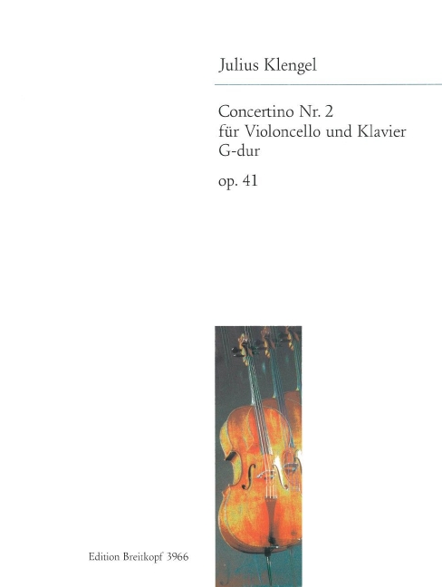 Concertino Nr. 2 G-dur op. 41, for cello and piano