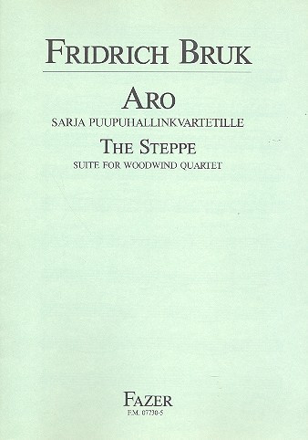 Aro, The Steppe, for 4 woodwinds, Score and parts