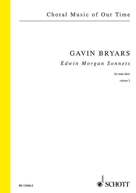 Edwin Morgan Sonnets, for male choir, Choral score