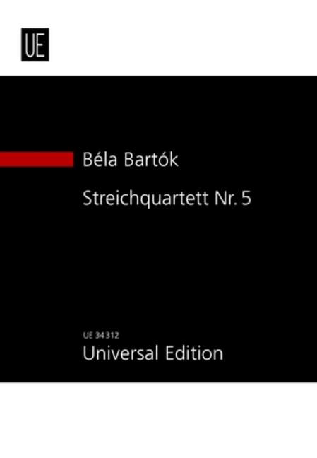String Quartet No. 5, Study score