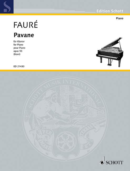 Pavane op. 50, for piano