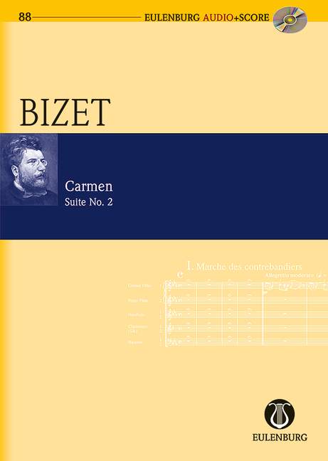 Carmen Suite No. 2, for orchestra, Study score