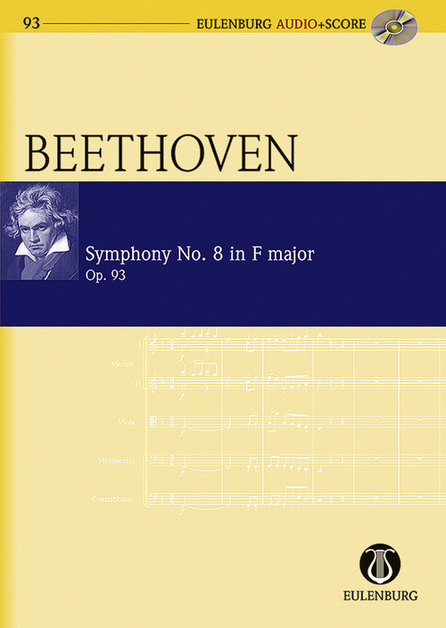 Symphony No. 8 in F major op. 93, for orchestra, Study score