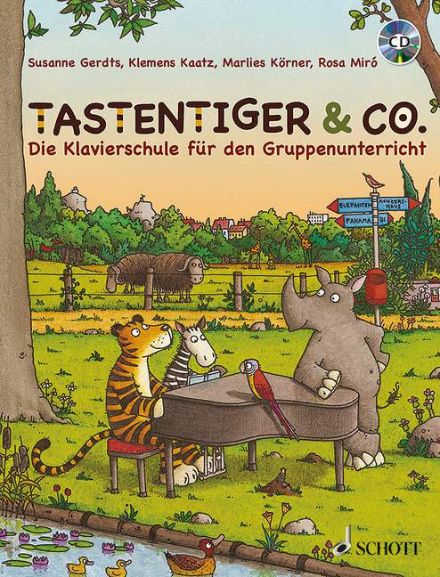 Tastentiger & Co., Die Klavierschule für den Gruppenunterricht, for piano, Student's edition