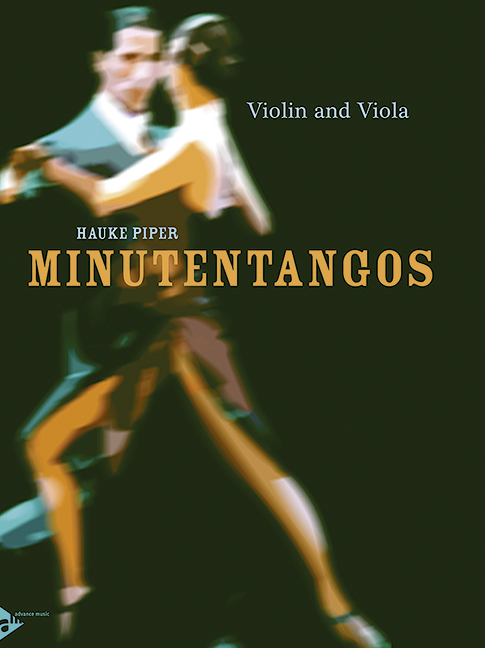 Minutentangos, for violin and viola, Performing score