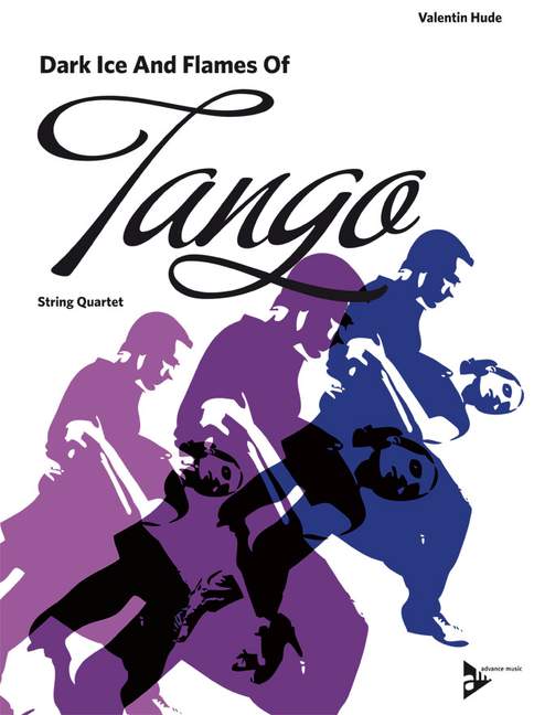 Dark Ice and Flames of Tango, for string quartet, Score and parts