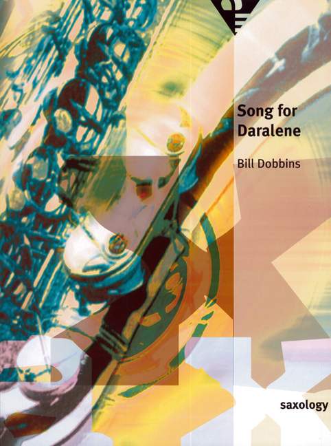 Song for Daralene, for 5 saxophones (SATTBar) with piano, guitar (ad lib), double bass, percussion, Score and parts