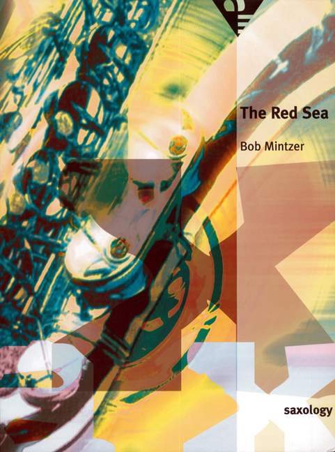 The Red Sea, for 5 saxophones (SATTBar) with piano, guitar (ad lib), double bass, percussion, Score and parts