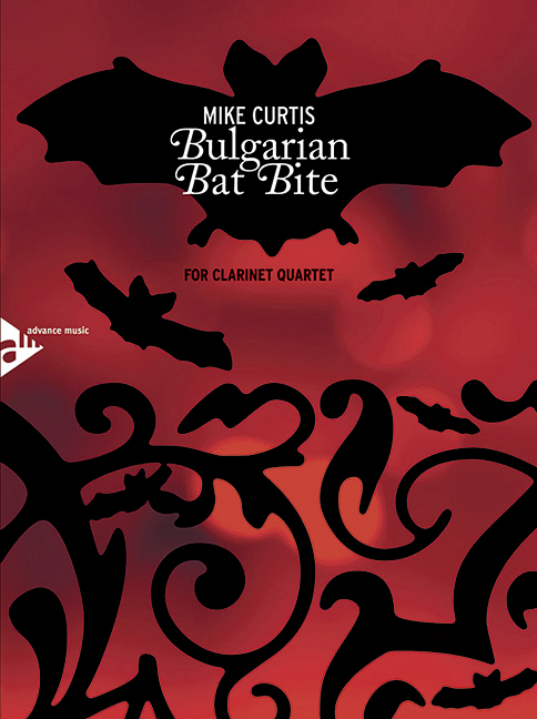 Bulgarian Bat Bite, for 4 clarinets (3 clarinets in Bb and bass clarinet in Bb), Score and parts