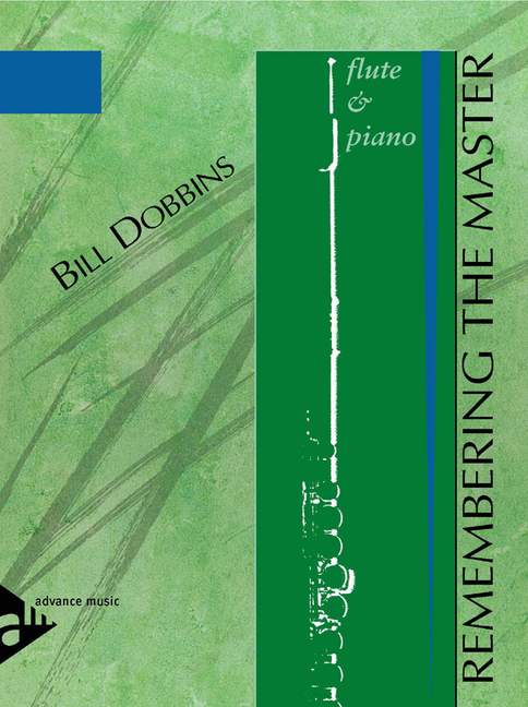 Remembering the Master, for flute and piano, Score and parts