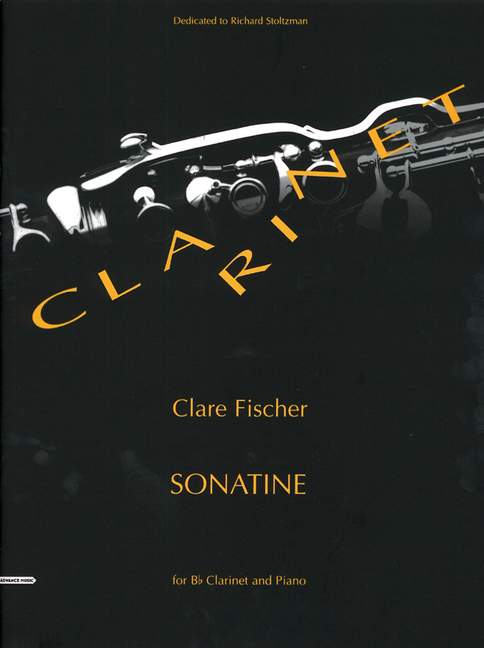Sonatine, for clarinet and piano, Score and part
