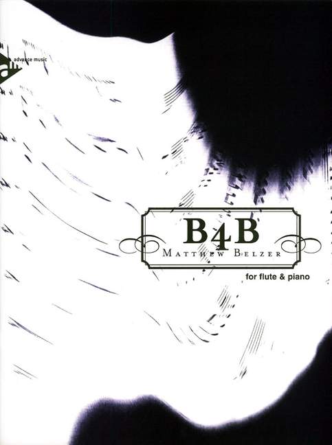 B4b, for flute and piano, Score and part