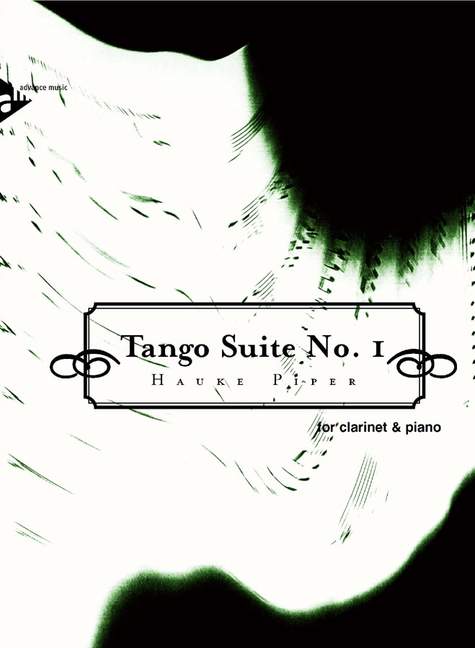 Tango Suite No. 1, for clarinet and piano, Score and part