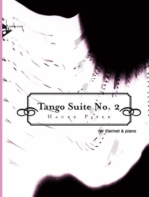 Tango Suite No. 2, for clarinet and piano, Score and part