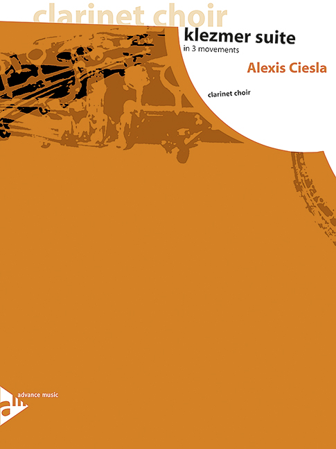 Klezmer Suite, for 6 clarinets, Score and parts