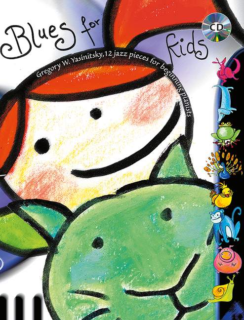 Blues for Kids, 12 jazz pieces for beginning pianists, for piano