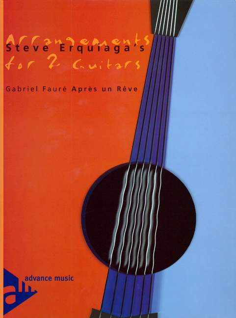 Après un Rêve, for 2 guitars, Set of parts