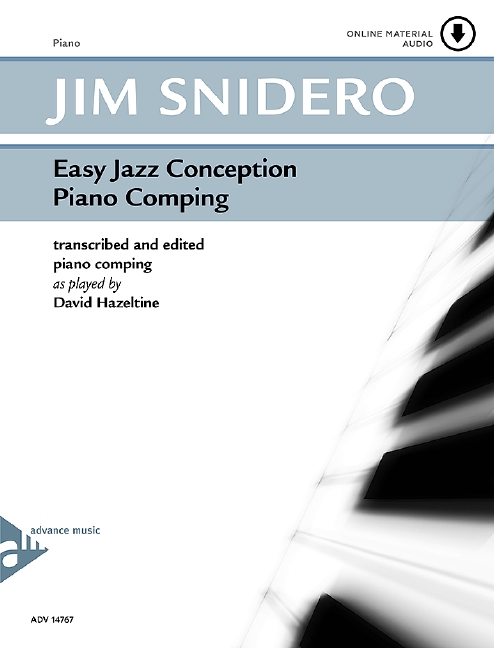 Easy Jazz Conception Piano Comping, transcribed and edited piano comping as played by David Hazeltine