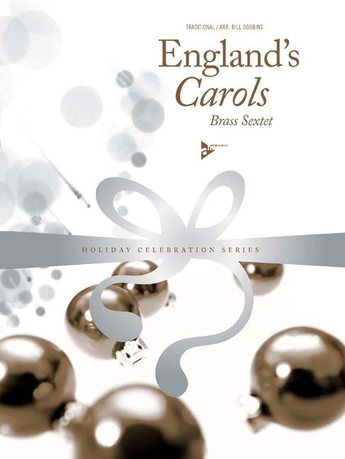 England's Carols, Traditional, for 2 trumpets, horn in F, 2 trombones, bass trombone, Score and parts. 9783892214434