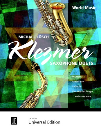 Klezmer Saxophone Duets, for 2 saxophones (AA/AT), Performing score
