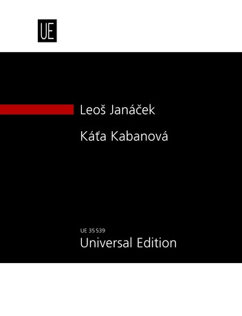 Káta Kabanová, Opera in 3 Acts, Study score