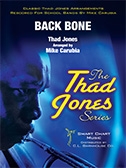 Back Bone, Med. Blues, for big band, Score and parts