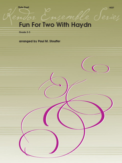 Fun For Two With Haydn, for 2 flutes, Performing score