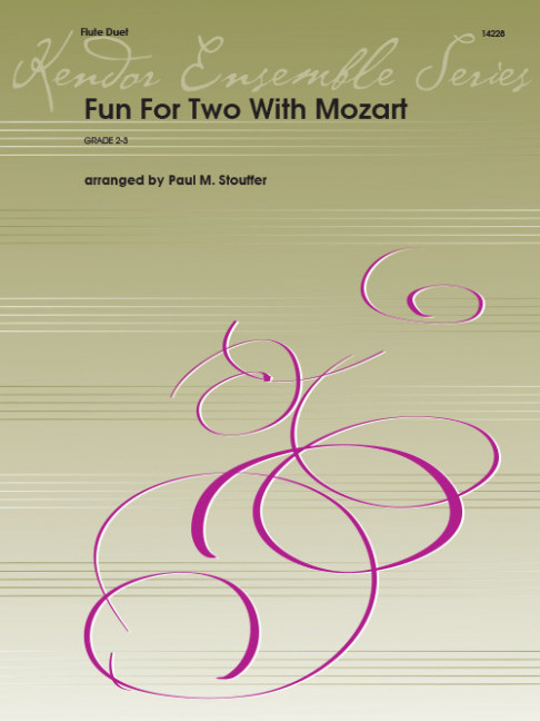 Fun For Two With Mozart, for 2 flutes, Performing score