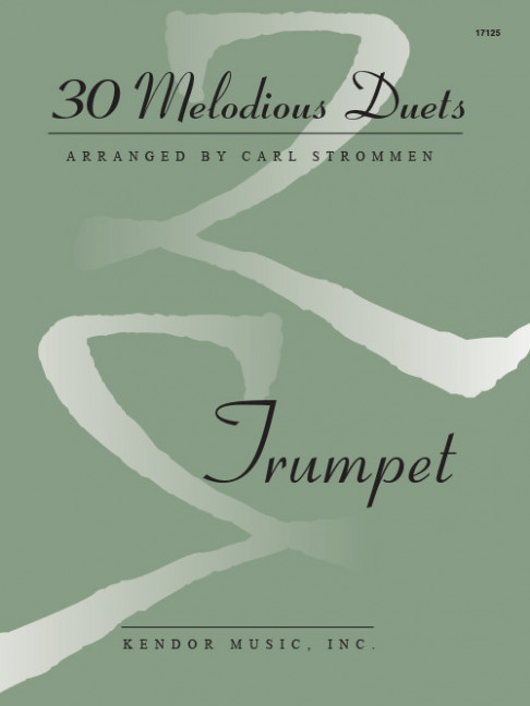 30 Melodious Duets, for 2 trumpets, Performing score