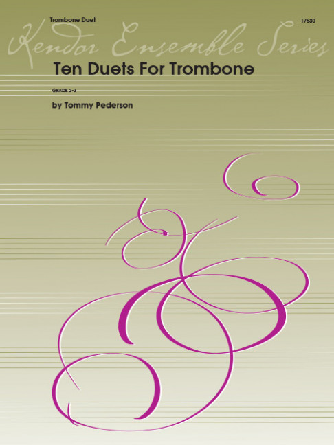 Ten Duets For Trombone, Performing score