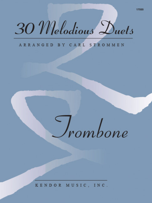 30 Melodious Duets, for 2 trombones, Performing score