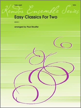 Easy Classics For Two, for 2 tubas, Performing score