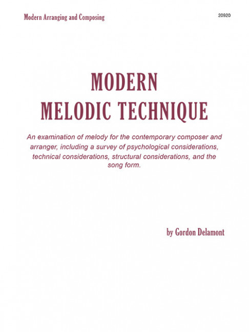 Modern Melodic Technique