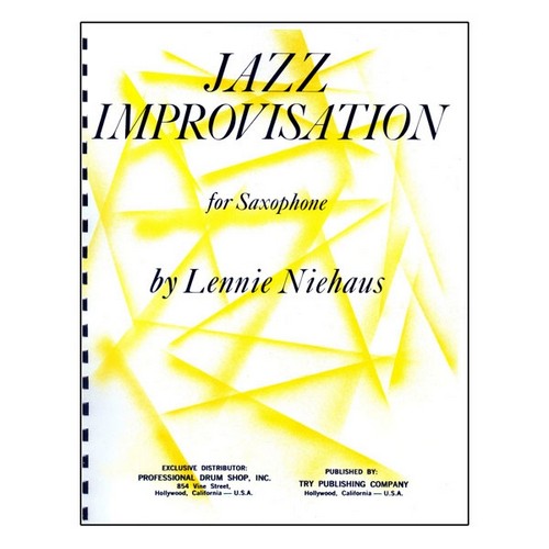 Jazz Improvisation, for Saxophone