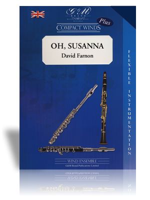 Oh Susanna, for 4 woodwinds, Score and parts
