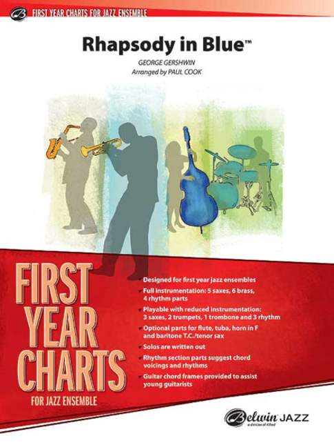 Rhapsody In Blue, for big band, Score and parts