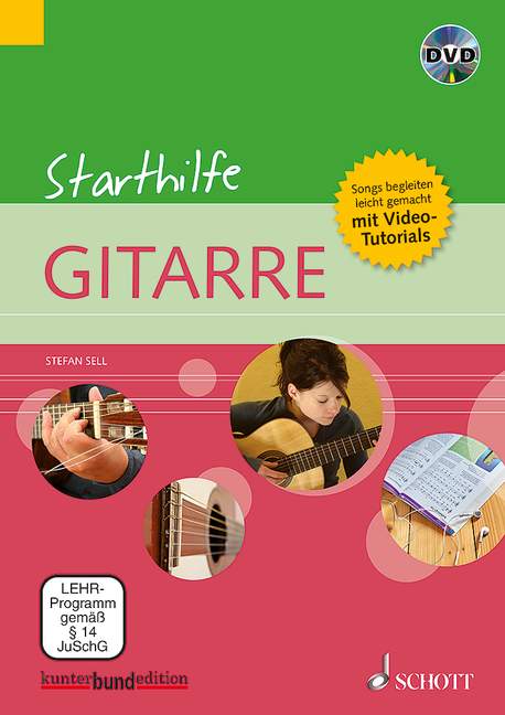 Starthilfe Gitarre inklusive Tuner von KORG - Paket, Songs begleiten - leicht gemacht