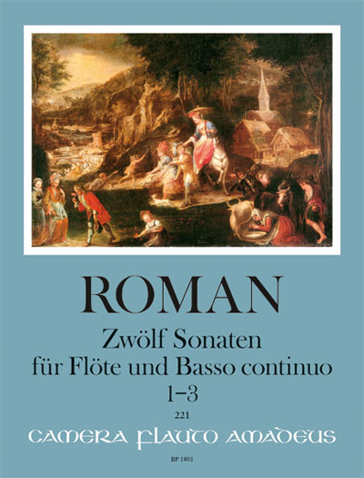 Twelve Sonatas, Sonatas 1-3, for flute and basso continuo