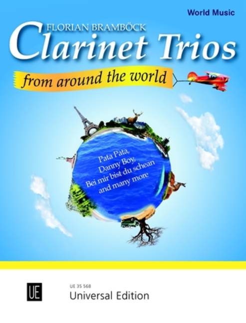 Clarinet Trios from around the World, Score and parts