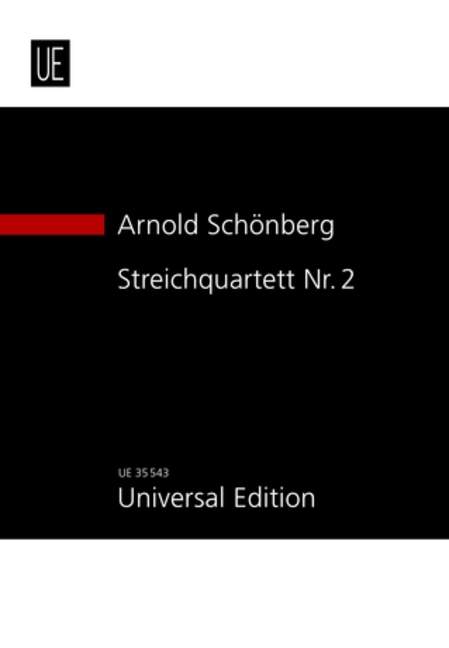 String Quartet Nr. 2 op. 10, for soprano and string quartet, Study score