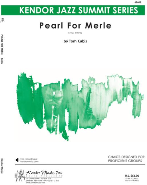 Pearl For Merle, Swing, for big band, Score and parts