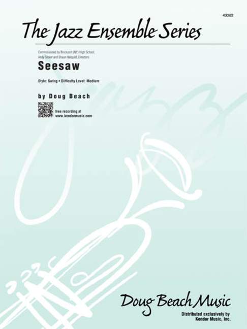 Seesaw, Swing, for big band, Score and parts