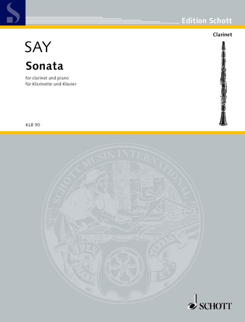 Sonata op. 42, for clarinet and piano