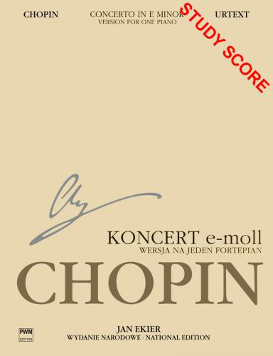 Concerto No.1 in E minor Op. 11, Version for 1 Piano, Study score